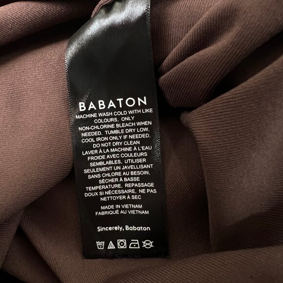 Aritzia Brown Midi Dress - Picture 4 of 7